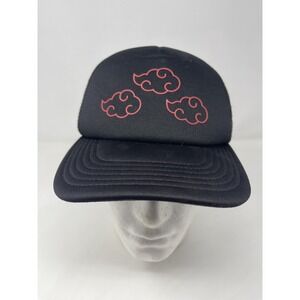Naruto Shippuden Akatsuki 3 Clouds Outline Trucker Cap, BoxLunch Exclusive, OSFM